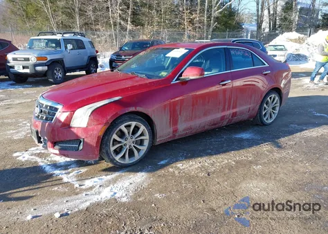 2013 Cadillac Ats Performance z USA, uszkodzony, nr VIN 1G6AJ5SX0D0125355